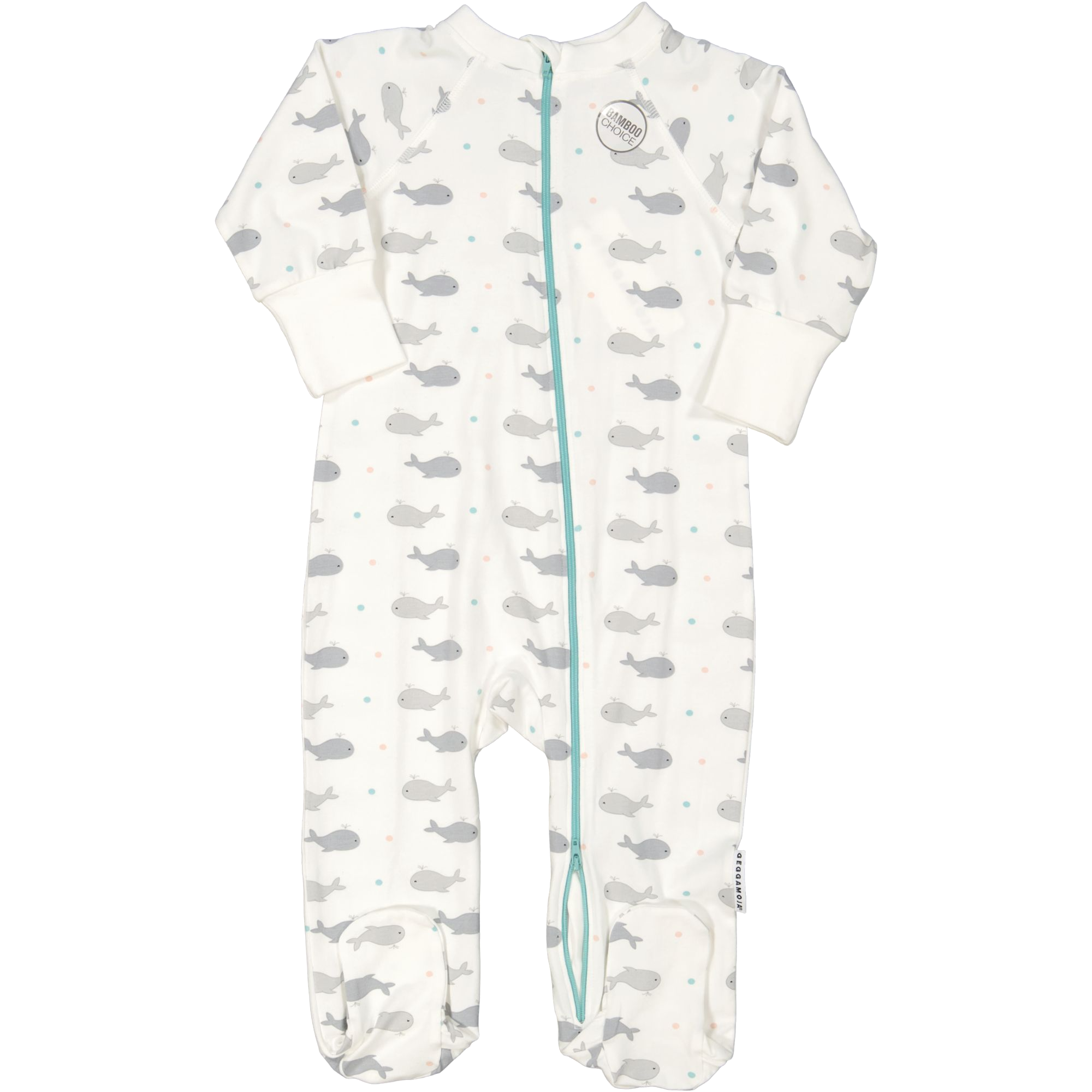 Tvåvägs-zip Pyjamas Bambu Val