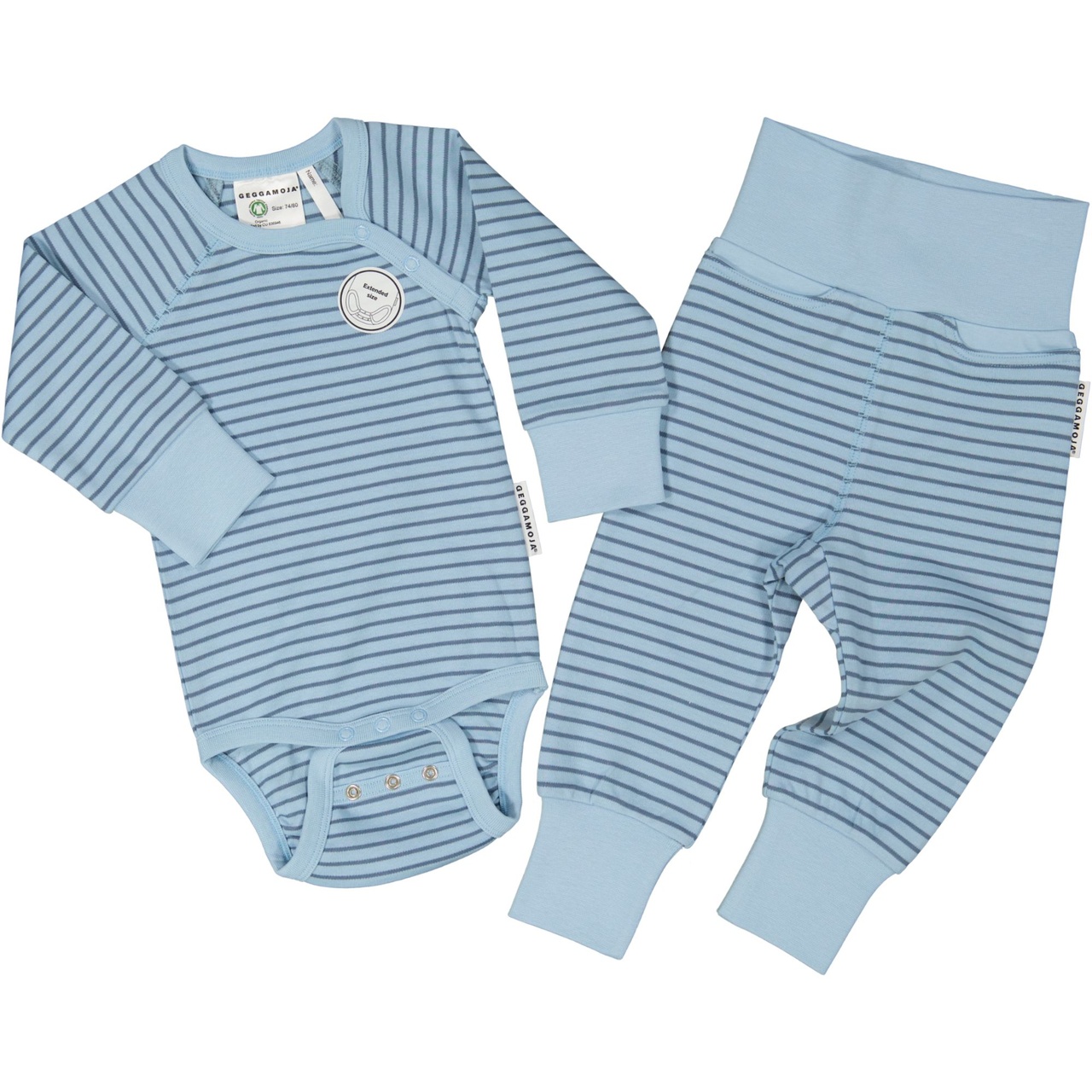 Baby trousers L.blue/blue86/92
