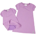 Singoallklänning Ljuslila/lila 62/68