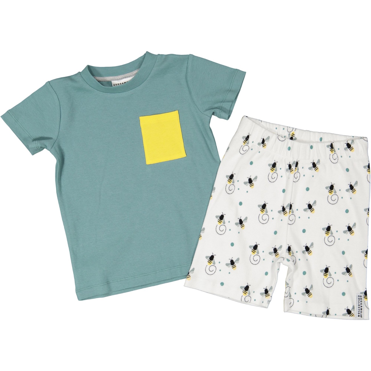 Two pcs summer pyjamas Petrol green  86/92