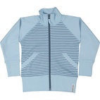 Zip sweater L.blue/blue98/104