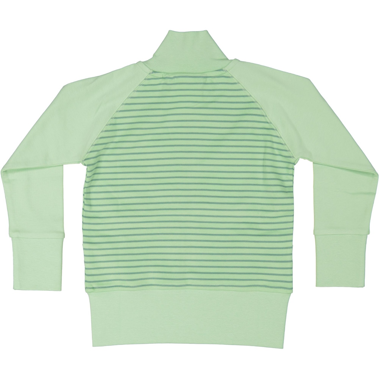 Zip sweater L.green/green  74/80