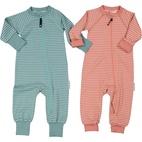 Tvåvägs-zip Pyjamas Mörkrosa/rosa
