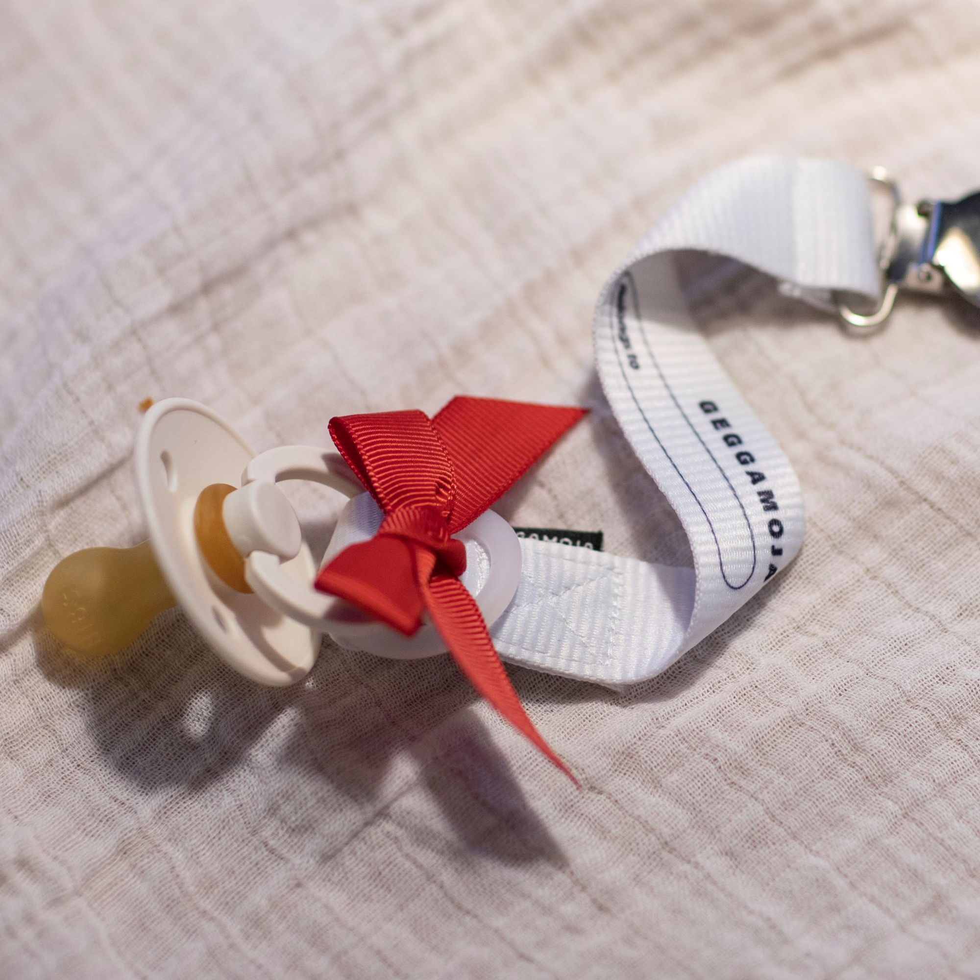 Pacifier Holder Bow