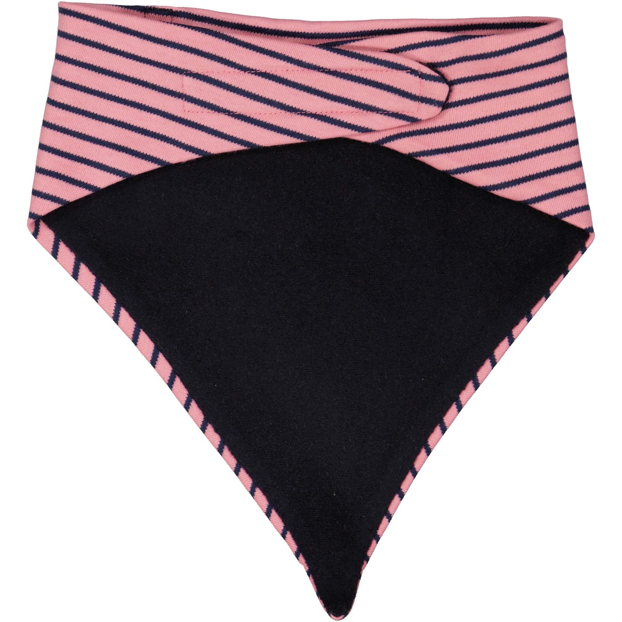 fleecevuorattu scarf vaaleanpunainen/laivastonsininen