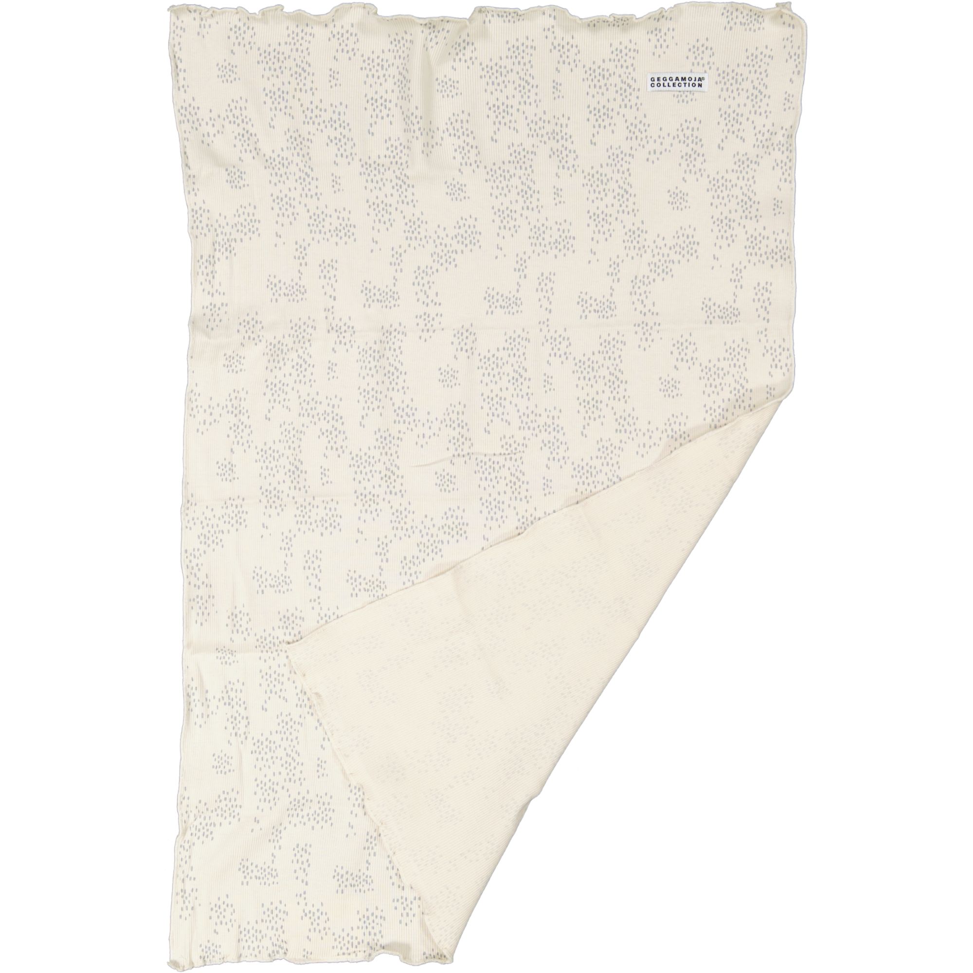 Cuddly blanket Grey dots