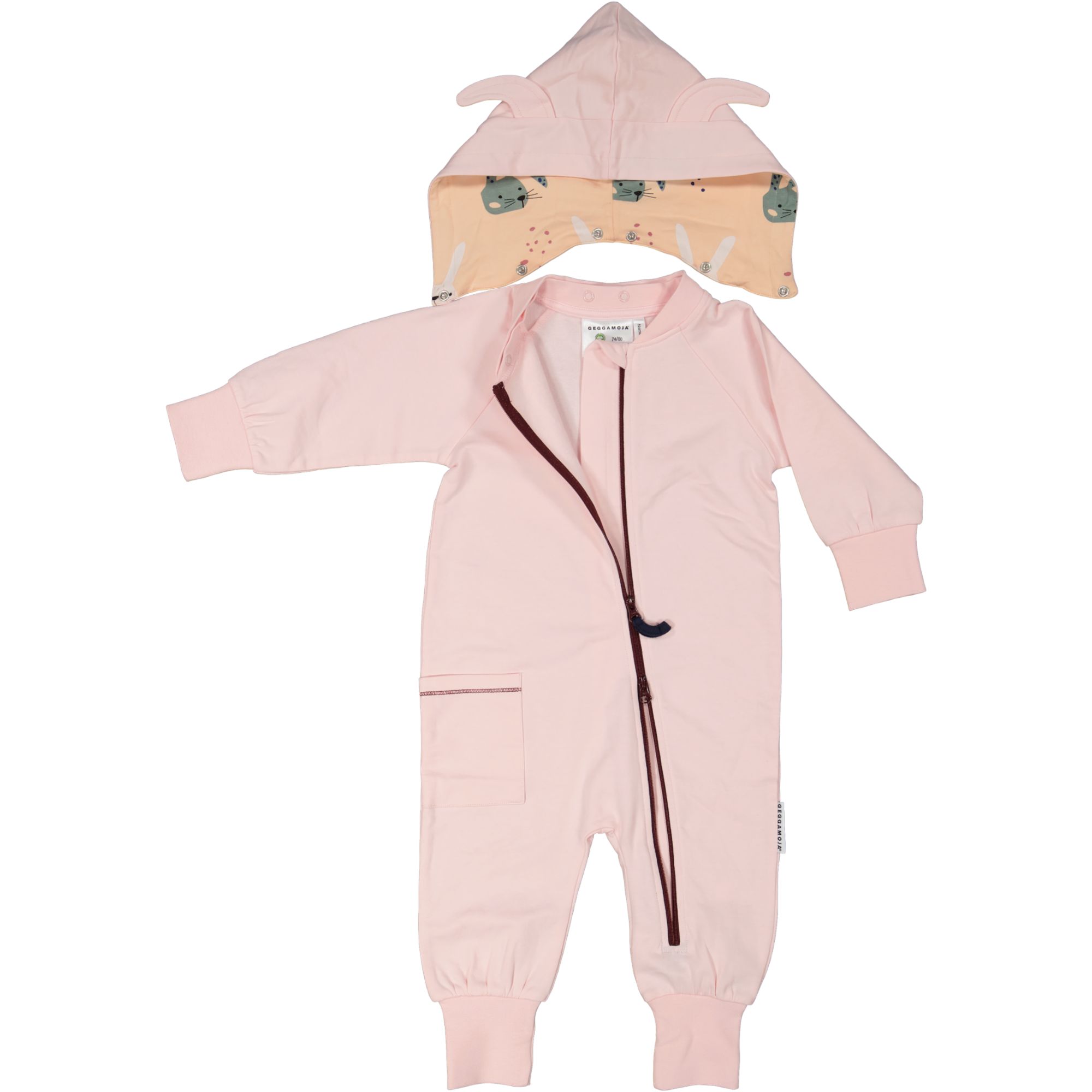 College jumpsuit Kanin rosa