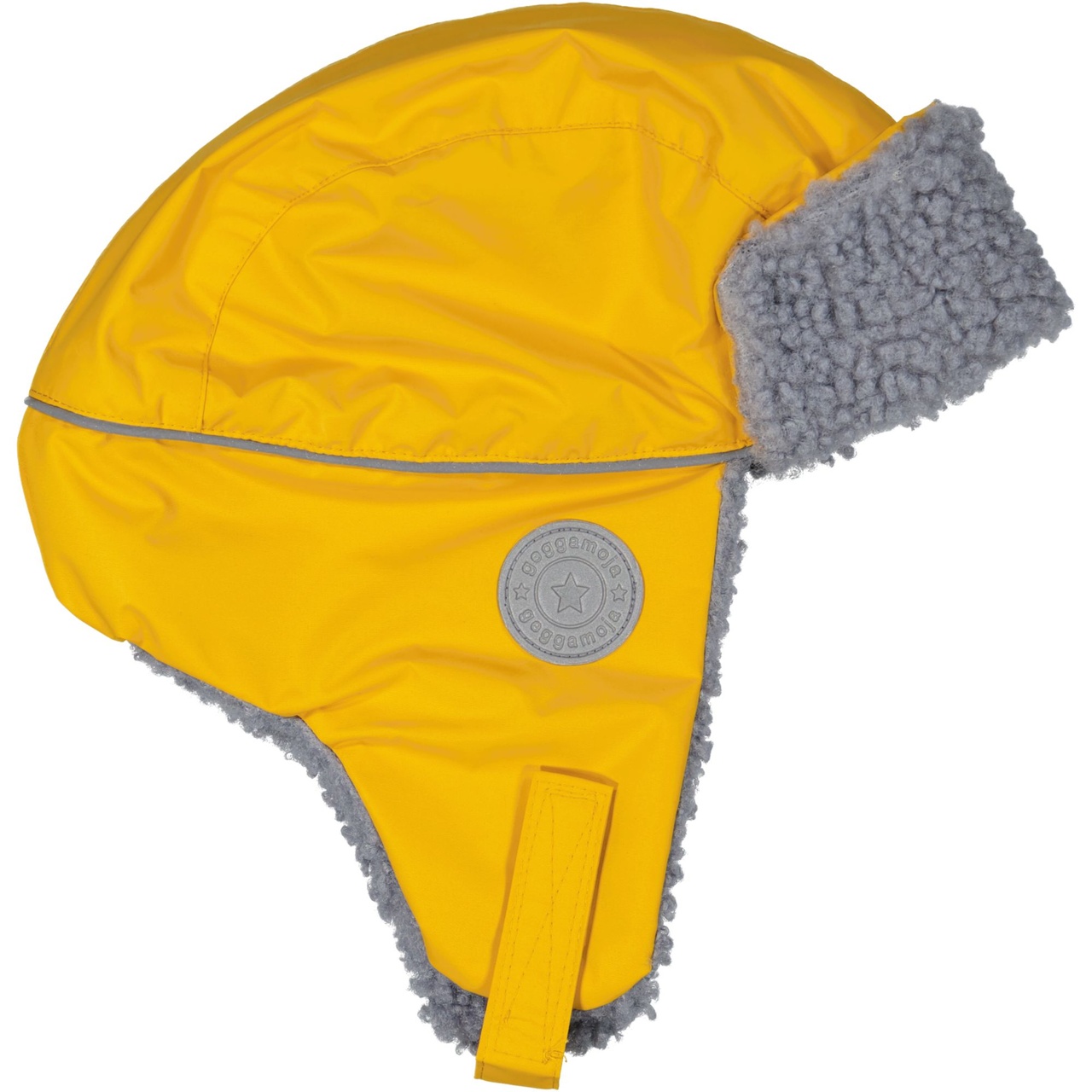 Winter helmet hat Mustard  4-10M