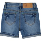 Unisex 5-pocket shorts Denim blue wash 110/116