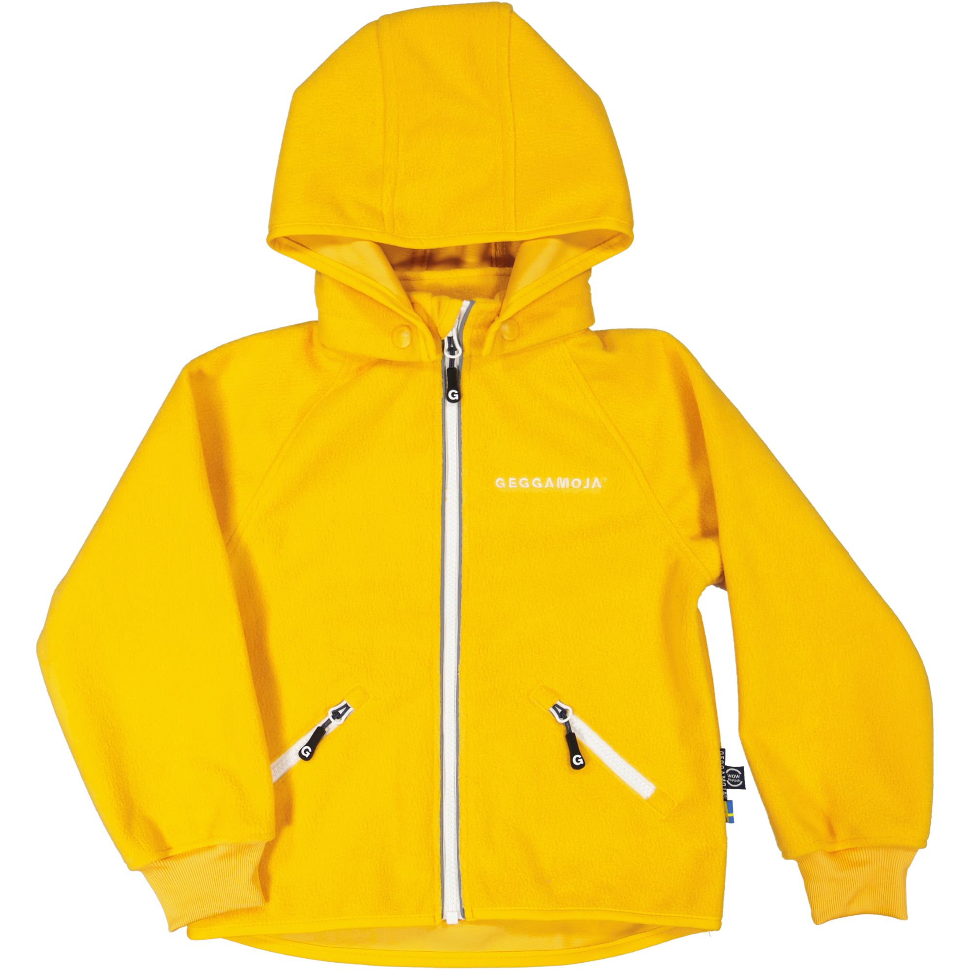 Wind fleece jacket Yellow