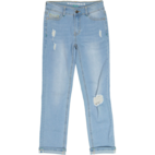 Unisex loose fit jeans Denim blue wash 110/116